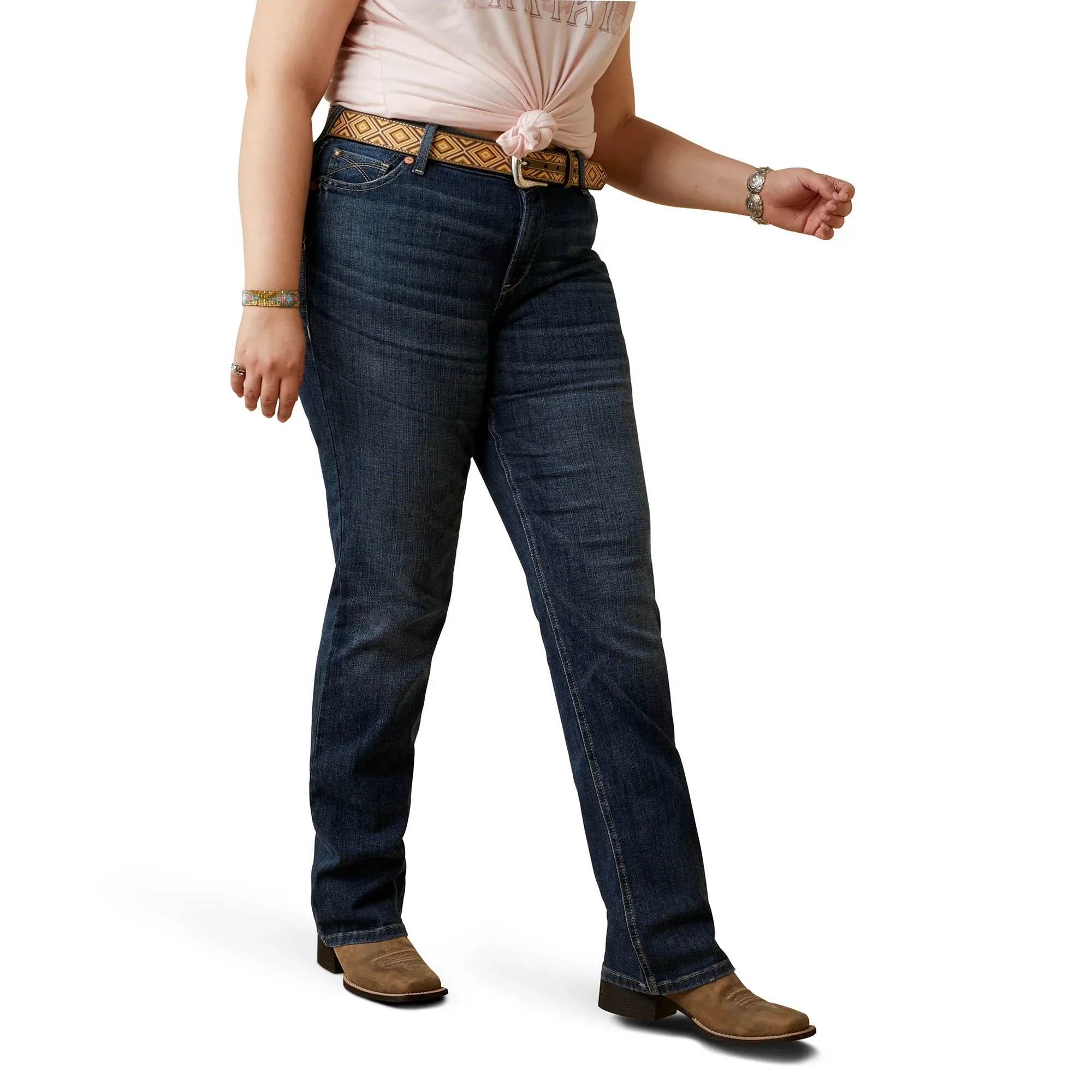 LADIES ARIAT REAL PERFECT RISE STRAIGT LET AUBREE MISSOURI