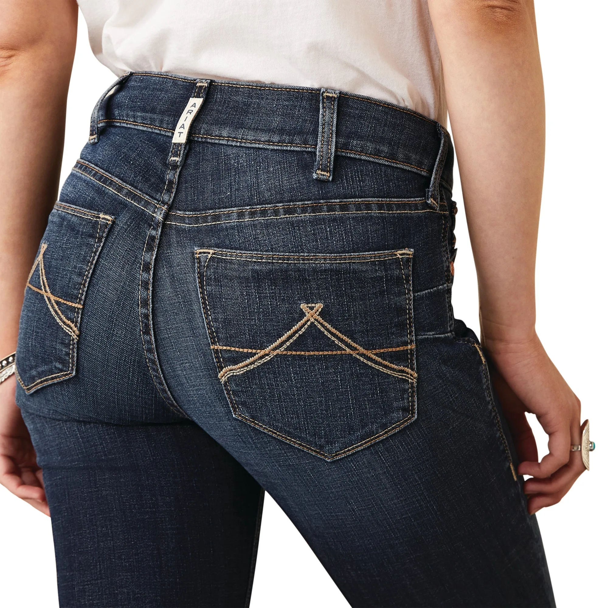 LADIES ARIAT REAL PERFECT RISE STRAIGT LET AUBREE MISSOURI