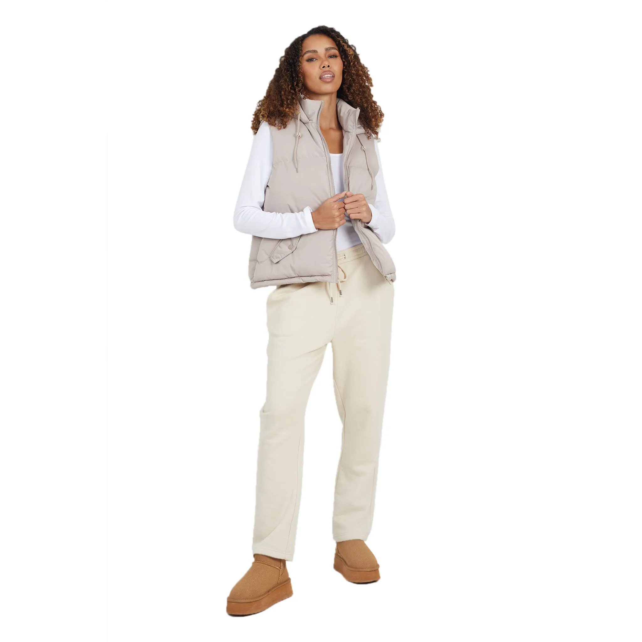 Ladies CELLOGIL Padded Short Length Gilet