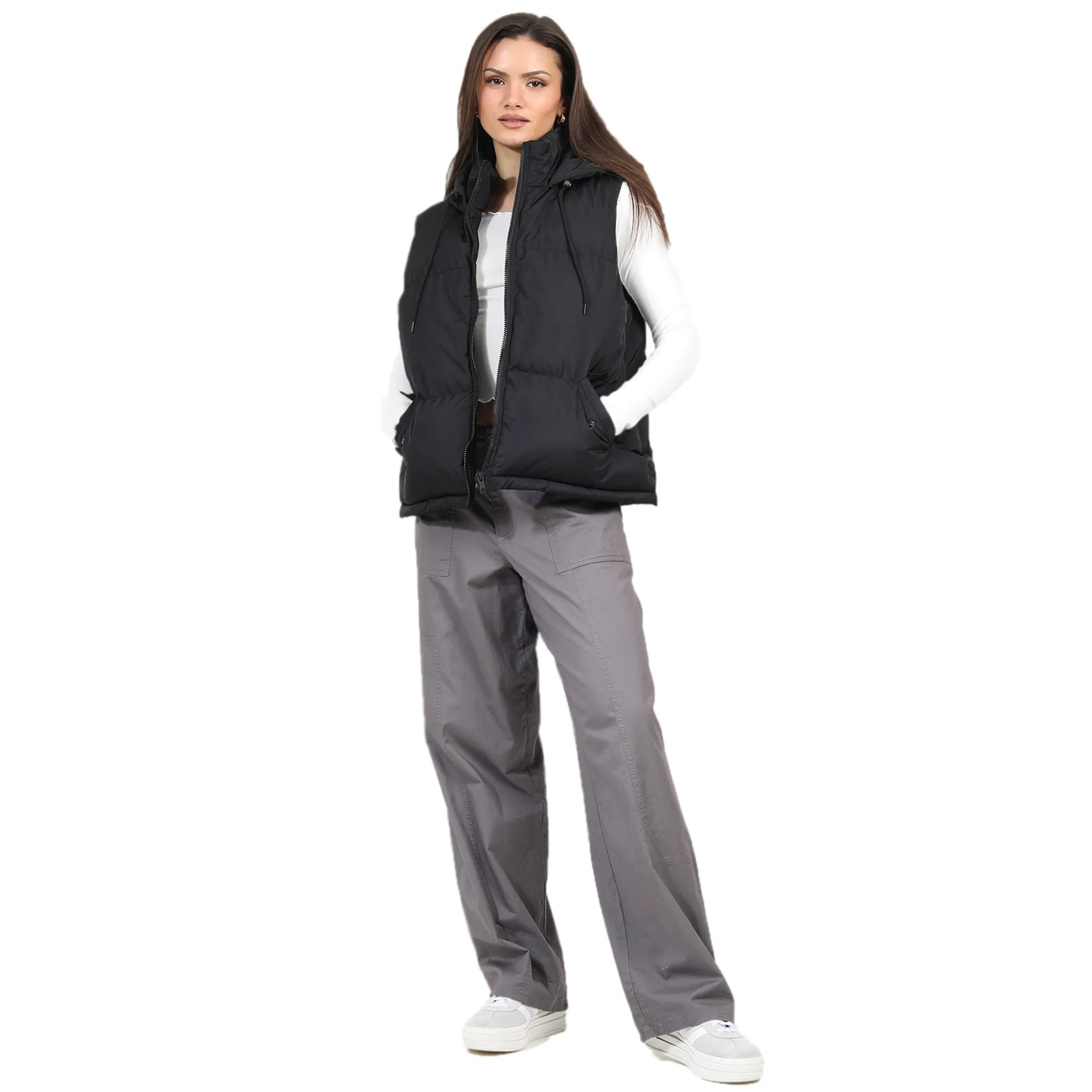 Ladies CELLOGIL Padded Short Length Gilet