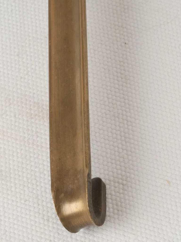 Large antique French cooking spoon for jam 15¼"