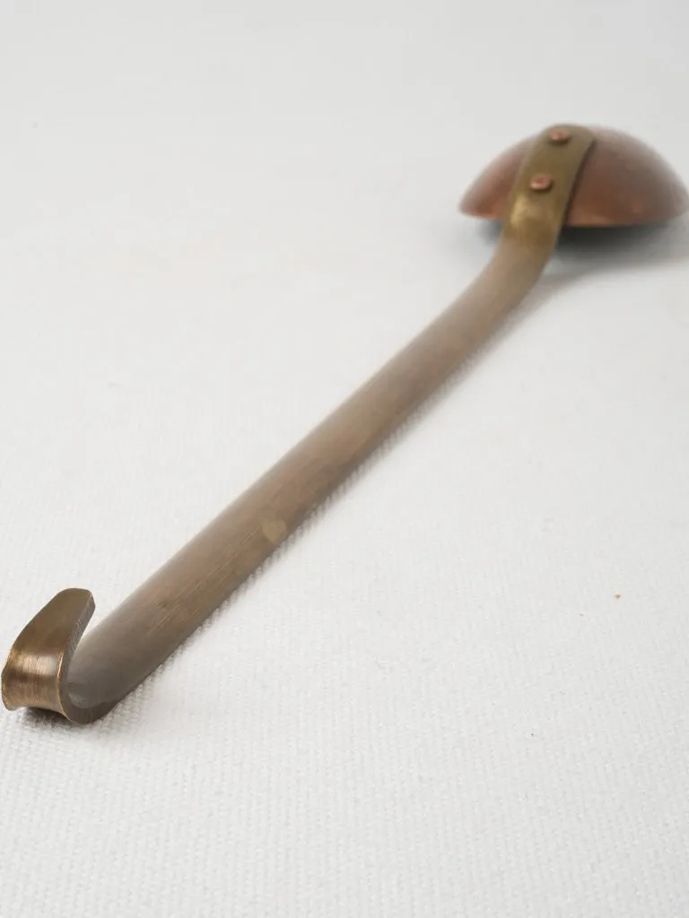 Large antique French cooking spoon for jam 15¼"