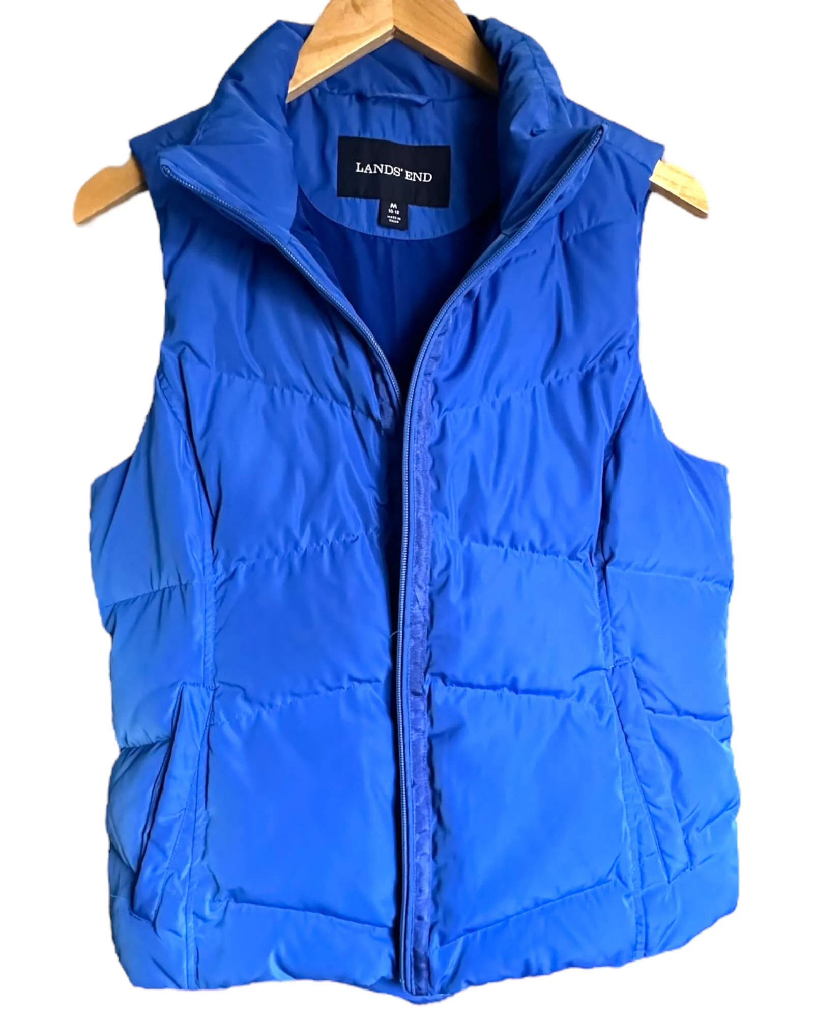 Light Summer Beacon Blue Puffer Vest
