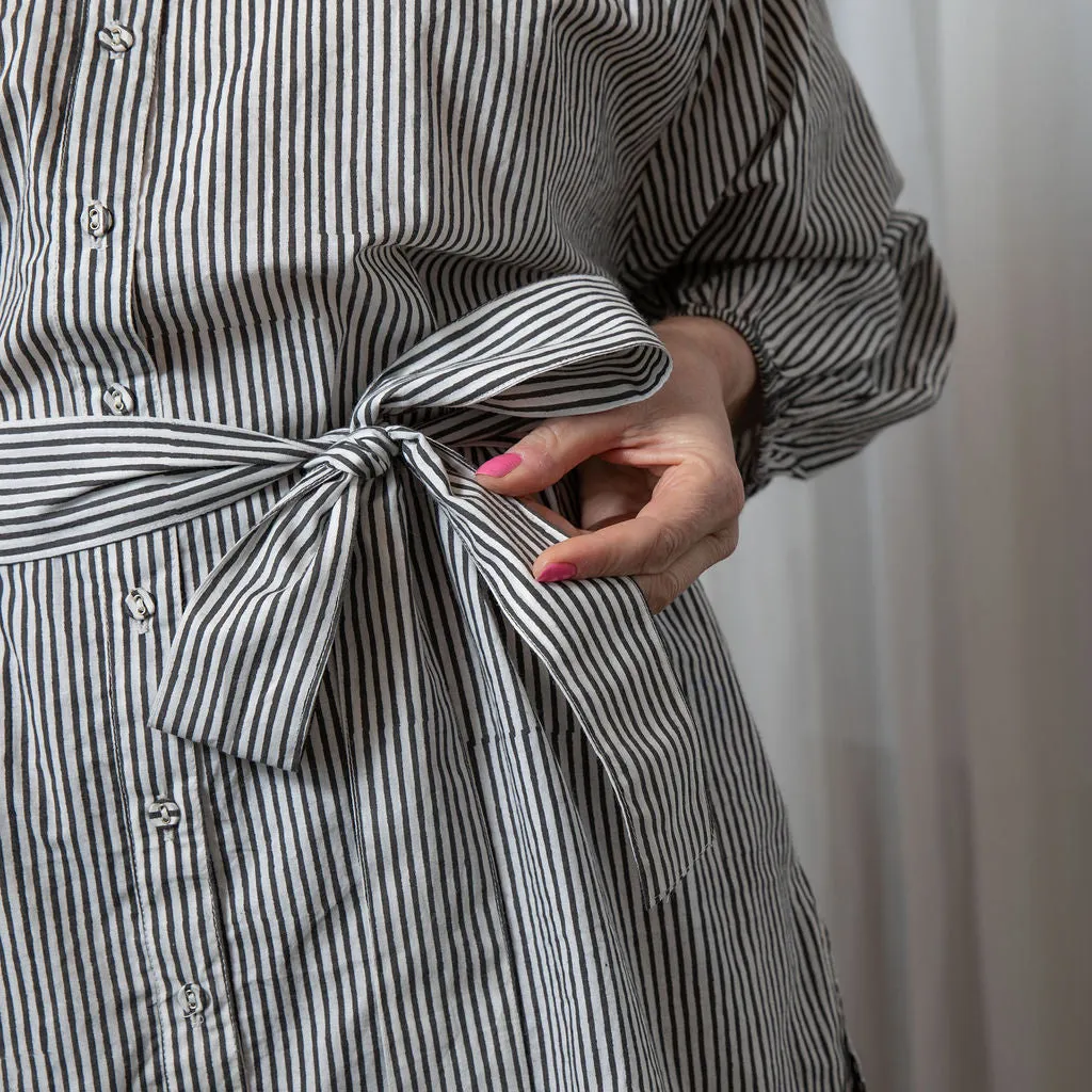 Lucie Striped Organic Cotton Shirt