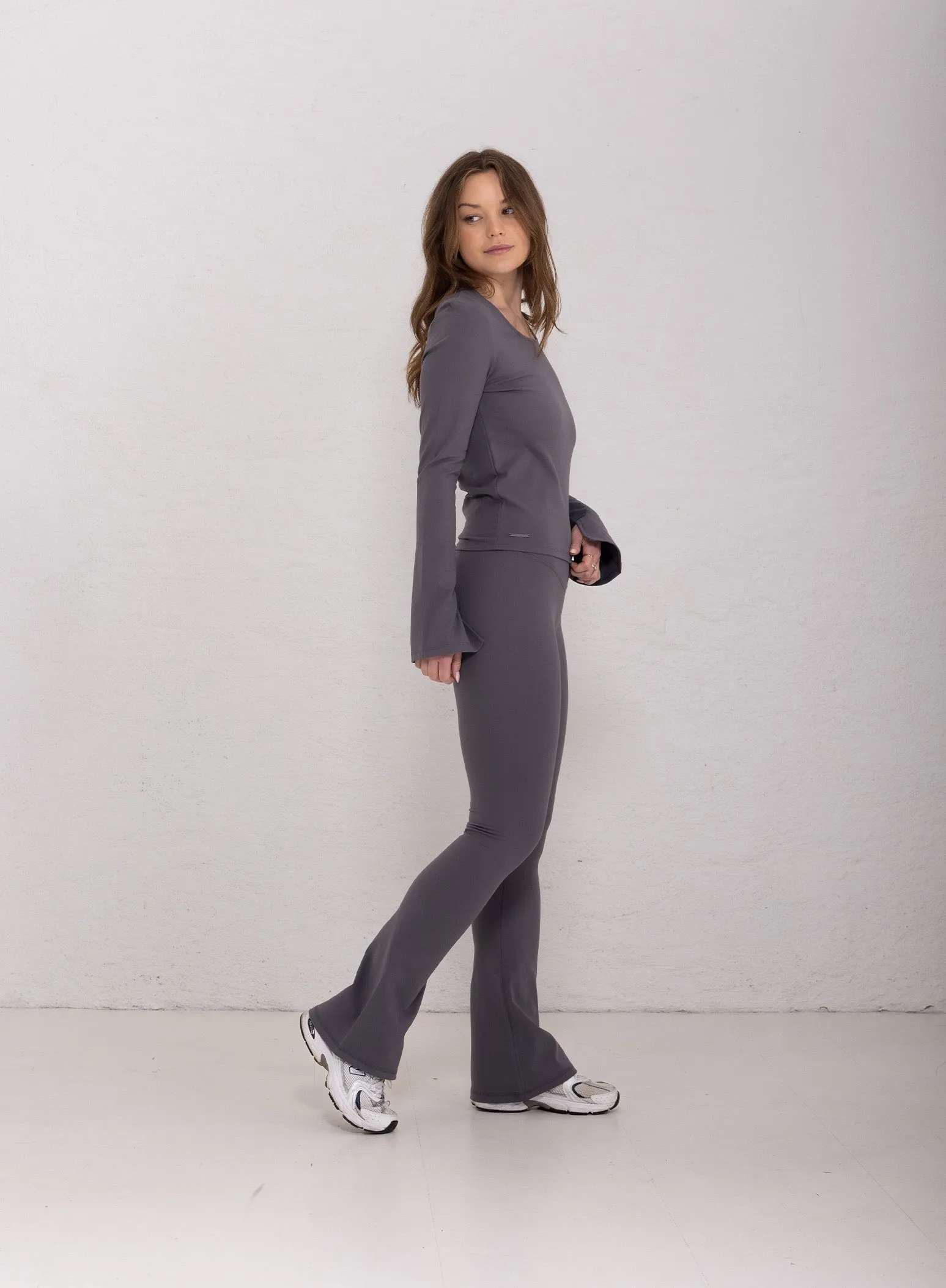 Lux Flare Pants - Shadow