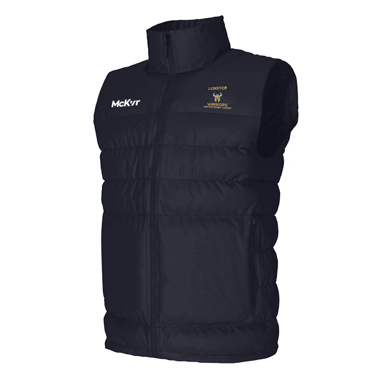 Mc Keever Leinster Warriors Masters Rugby Core 22 Padded Gilet - Youth - Navy