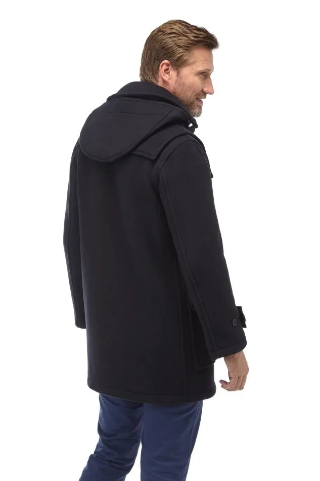 Men's London Classic Fit Duffle Coat - Navy