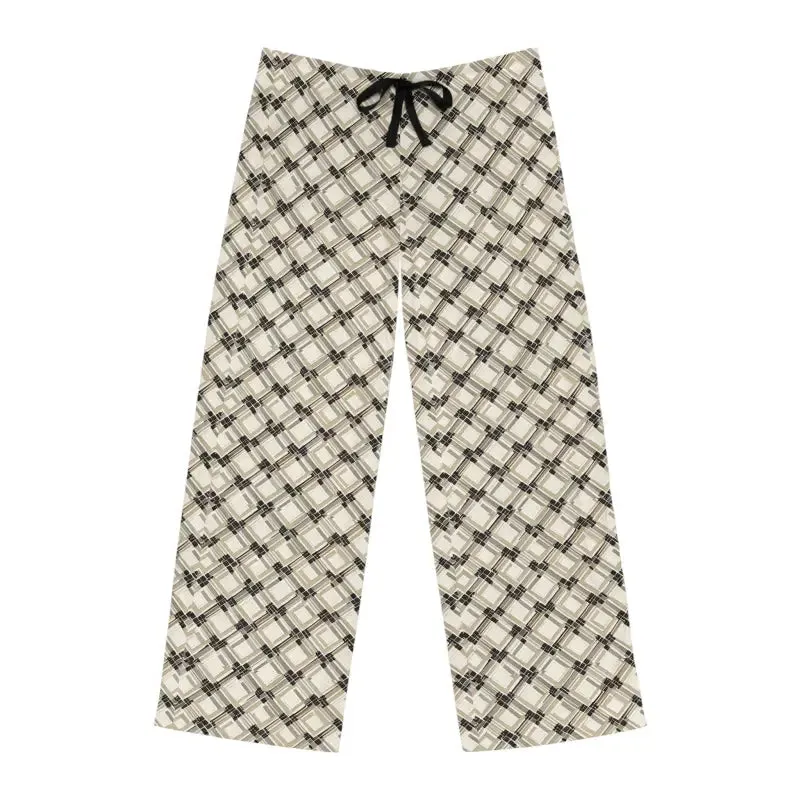 Men's Plaid Pattern Pajama Pants Cozy Lounge