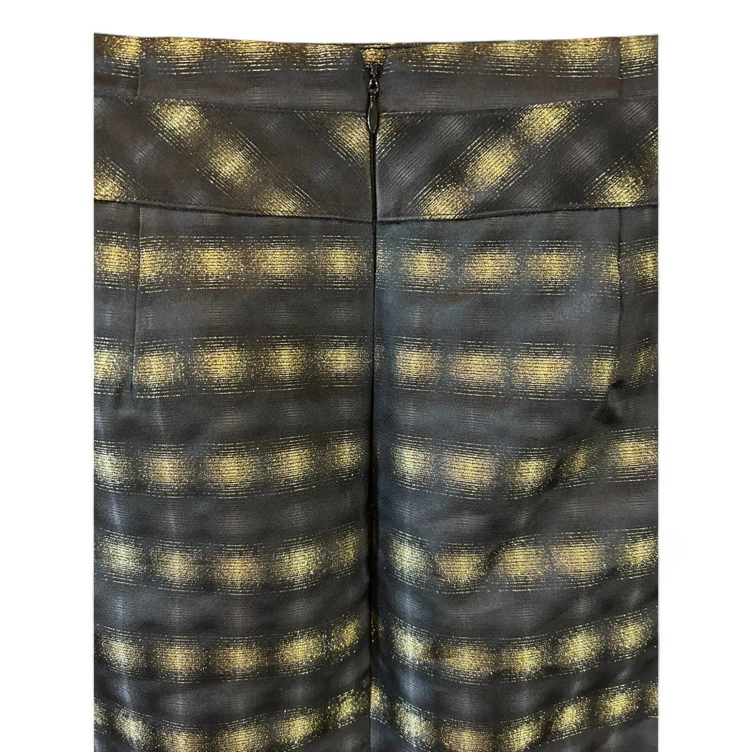 Metallic Pencil Skirt