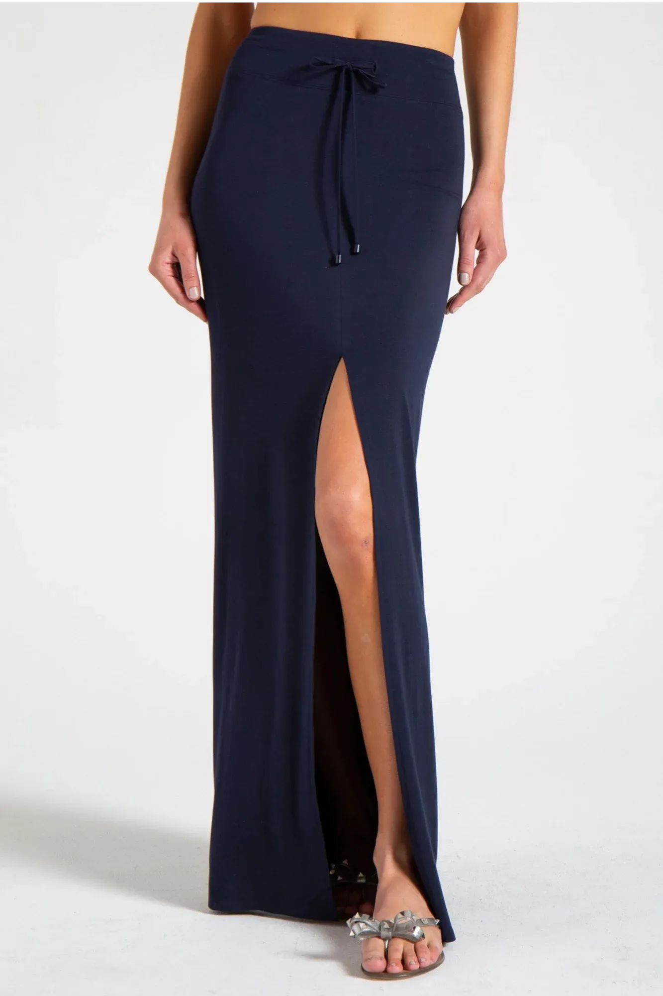 MIAMI MAXI SKIRT (BLACK)