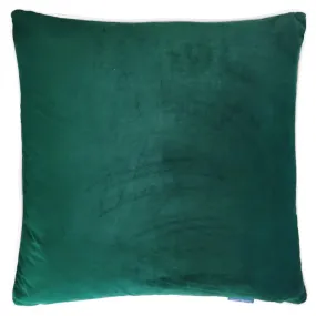 Mirage Haven Rina Premium Velvet Emerald Green 60x60cm Cushion Cover