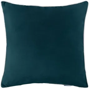 Mirage Haven Rina Premium Velvet Forest Green 60x60cm Cushion Cover