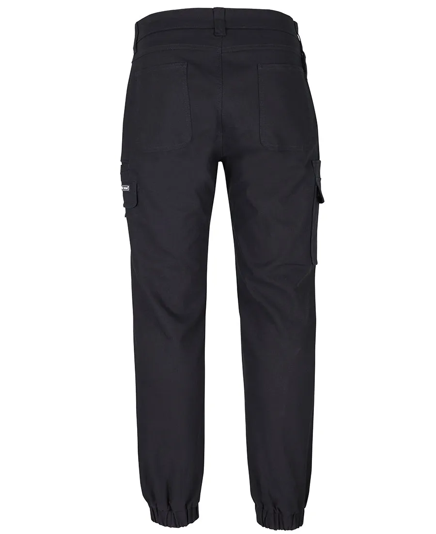 Multi Pocket Stretch Canvas Jogger