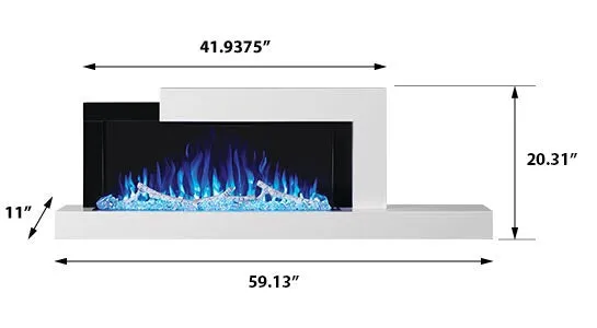 Napoleon NEFP32-5019W Stylus Wall Mount Electric Fireplace
