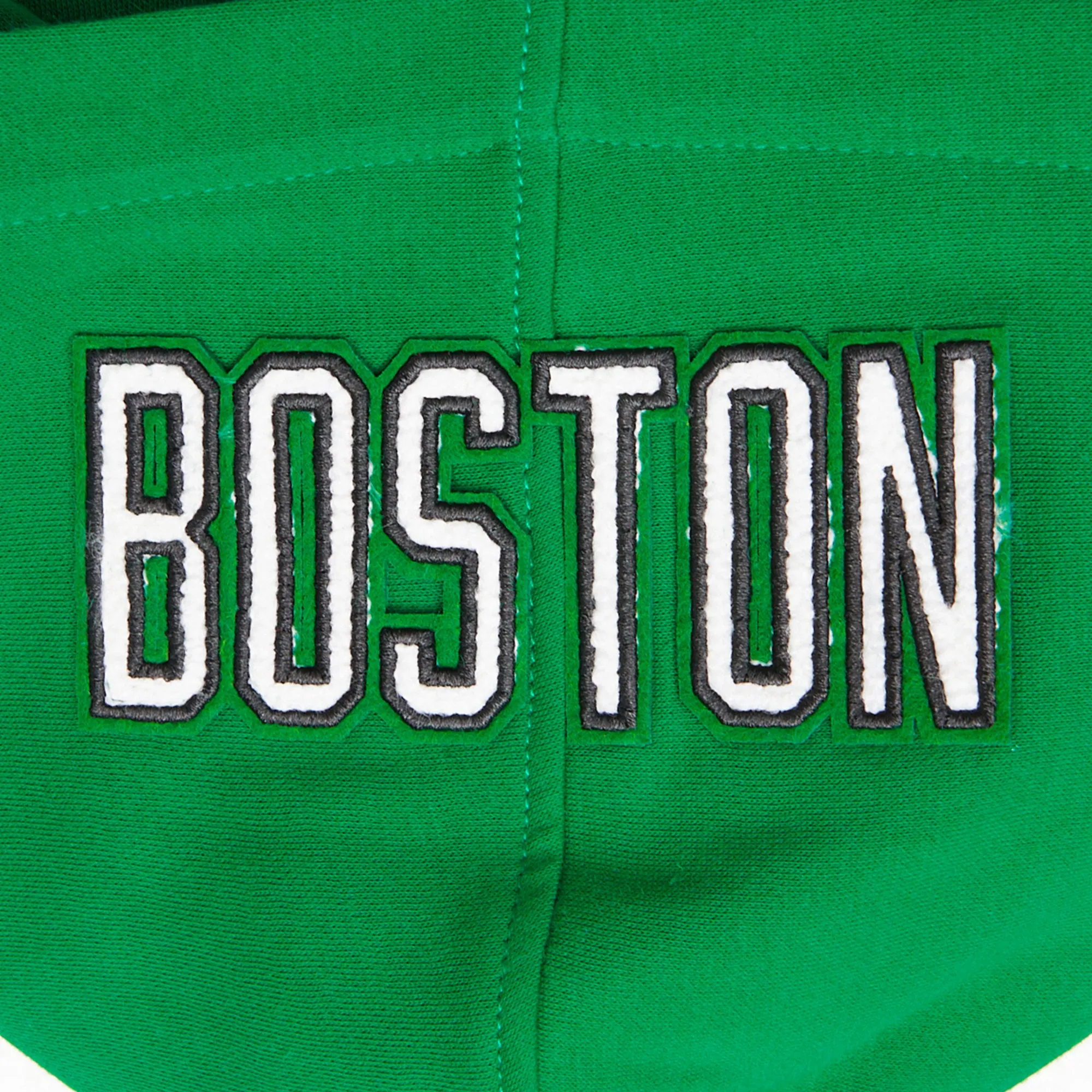 NBA BOSTON CELTICS CLASSIC LITTLE BOYS FLC PO HOODIE (KELLY GREEN)