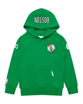 NBA BOSTON CELTICS CLASSIC LITTLE BOYS FLC PO HOODIE (KELLY GREEN)