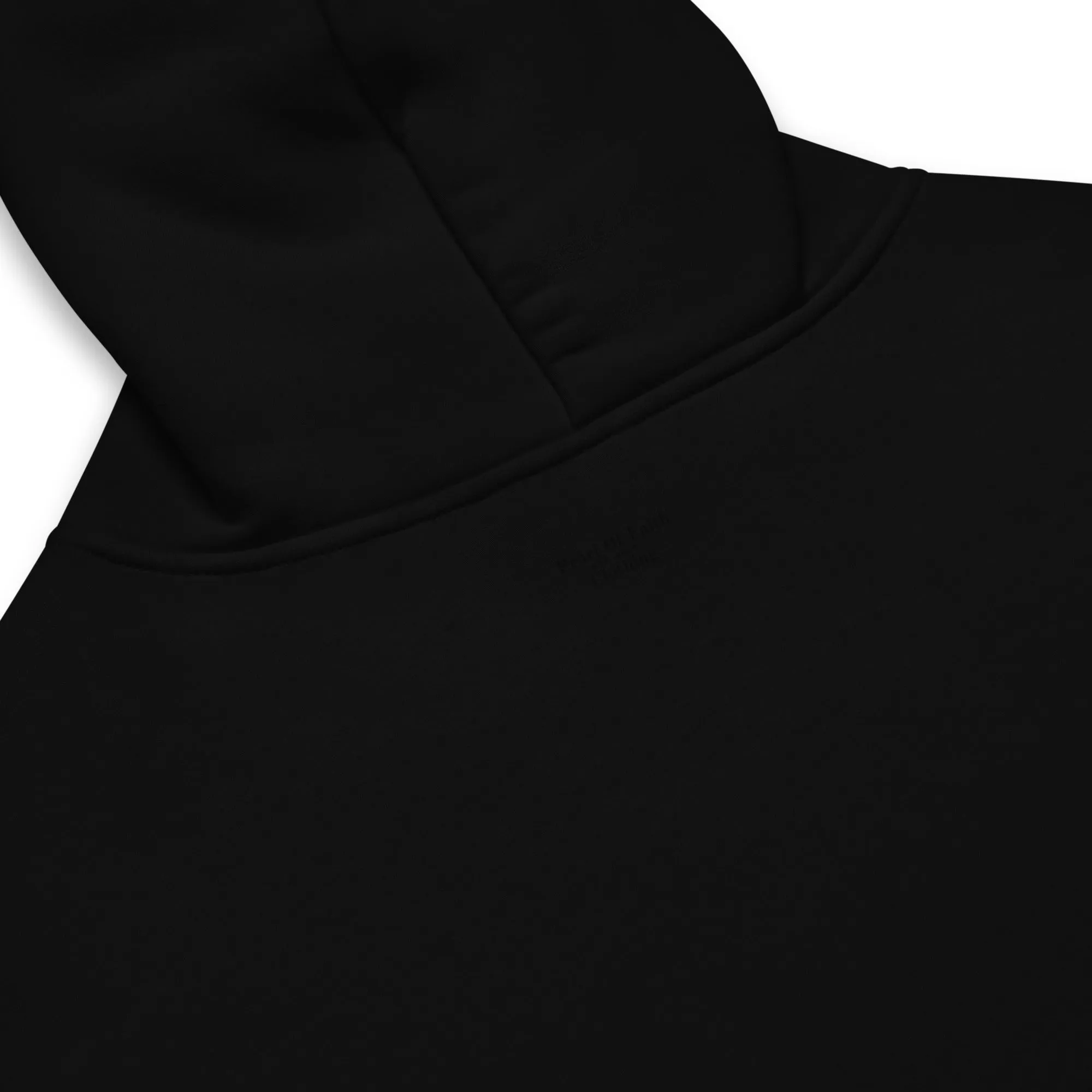 Never Give up Unisex oversized hoodie Black