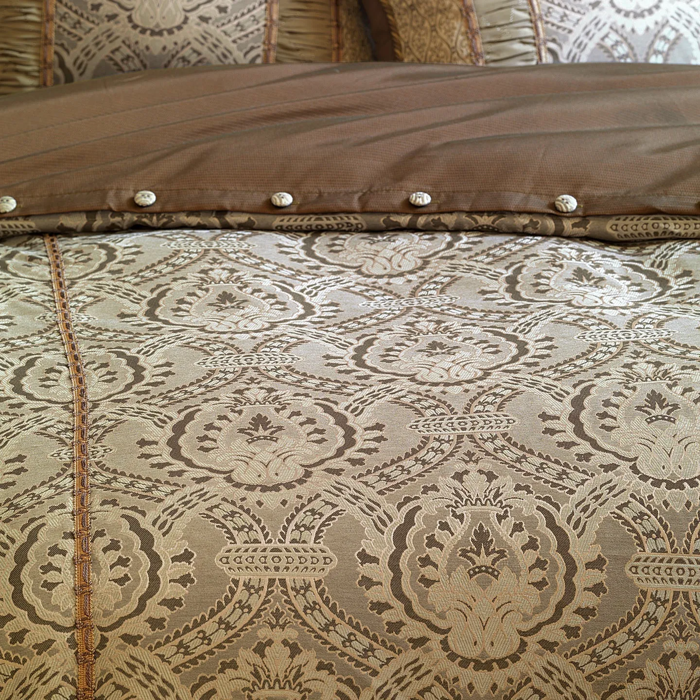 Nottingham Damask Duvet Cover (Twin 63x88)