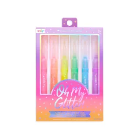 Oh My Glitter!  Highlighters 6pk