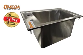 Omega Stainless Steel Drop in Sink - Various Sizes