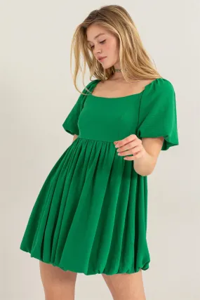 Open Back Mini Dress