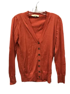 Orange Cardigan By Loft, Size: S