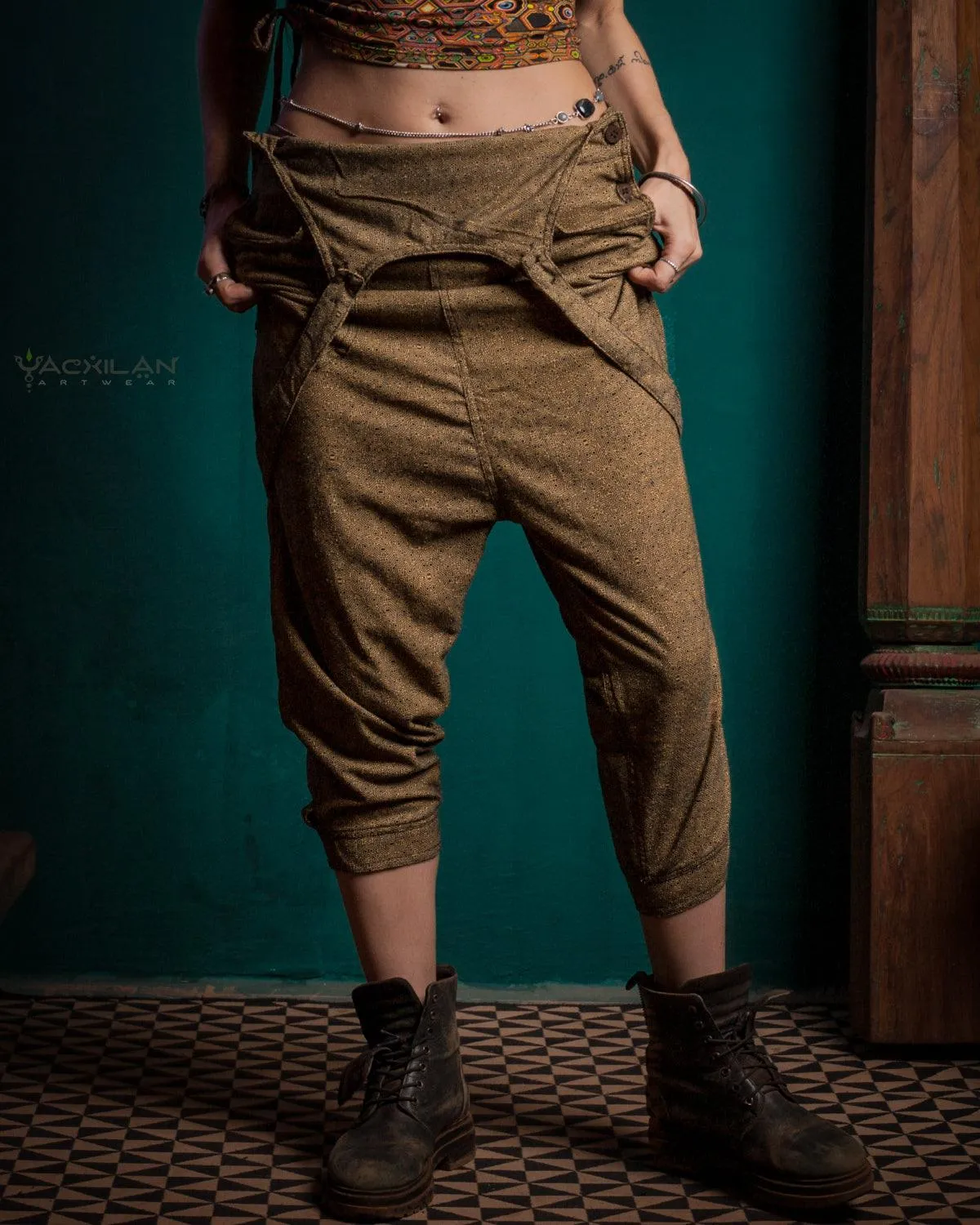 Overall Woman / Silk Slub - Yellow MAZATECH