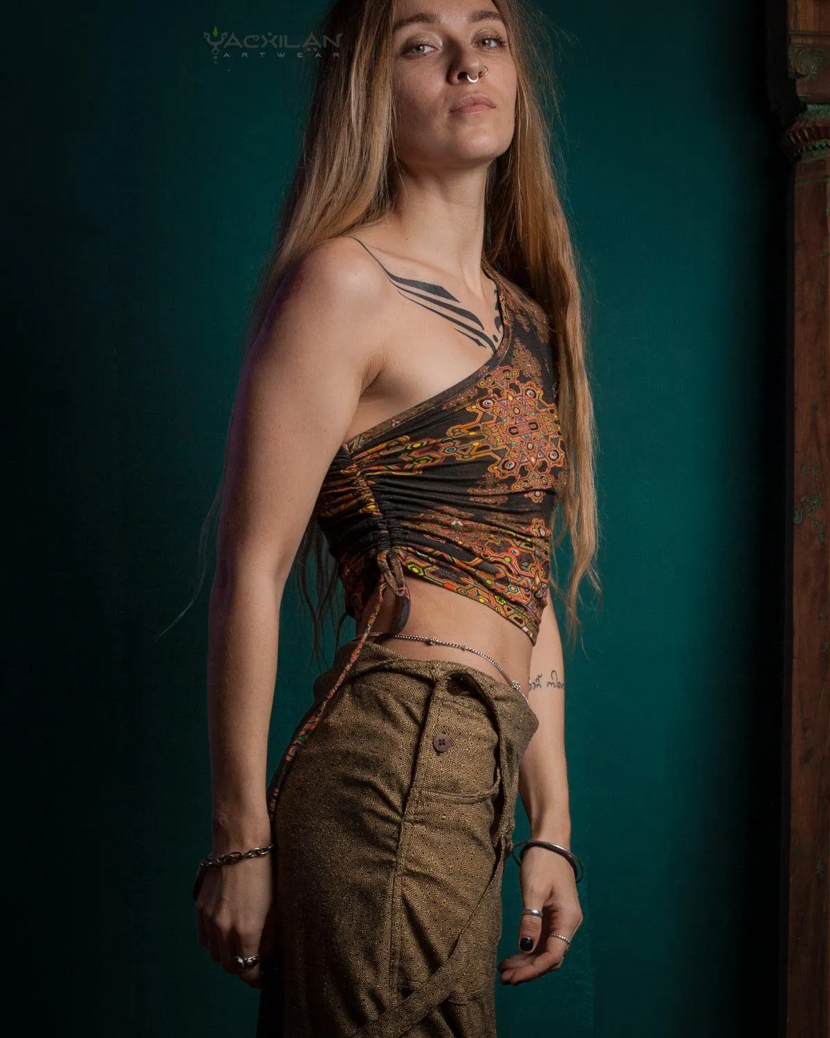 Overall Woman / Silk Slub - Yellow MAZATECH