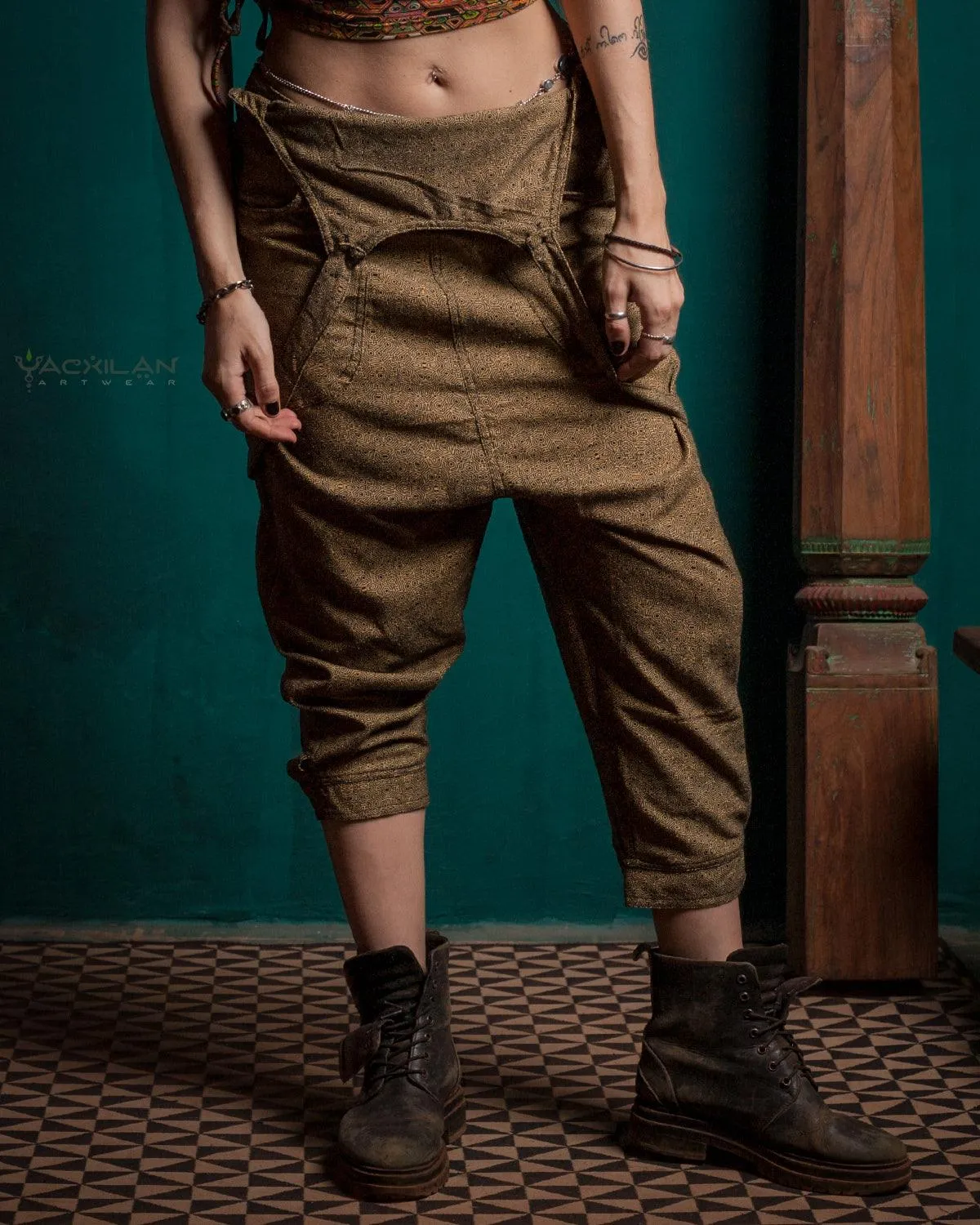 Overall Woman / Silk Slub - Yellow MAZATECH
