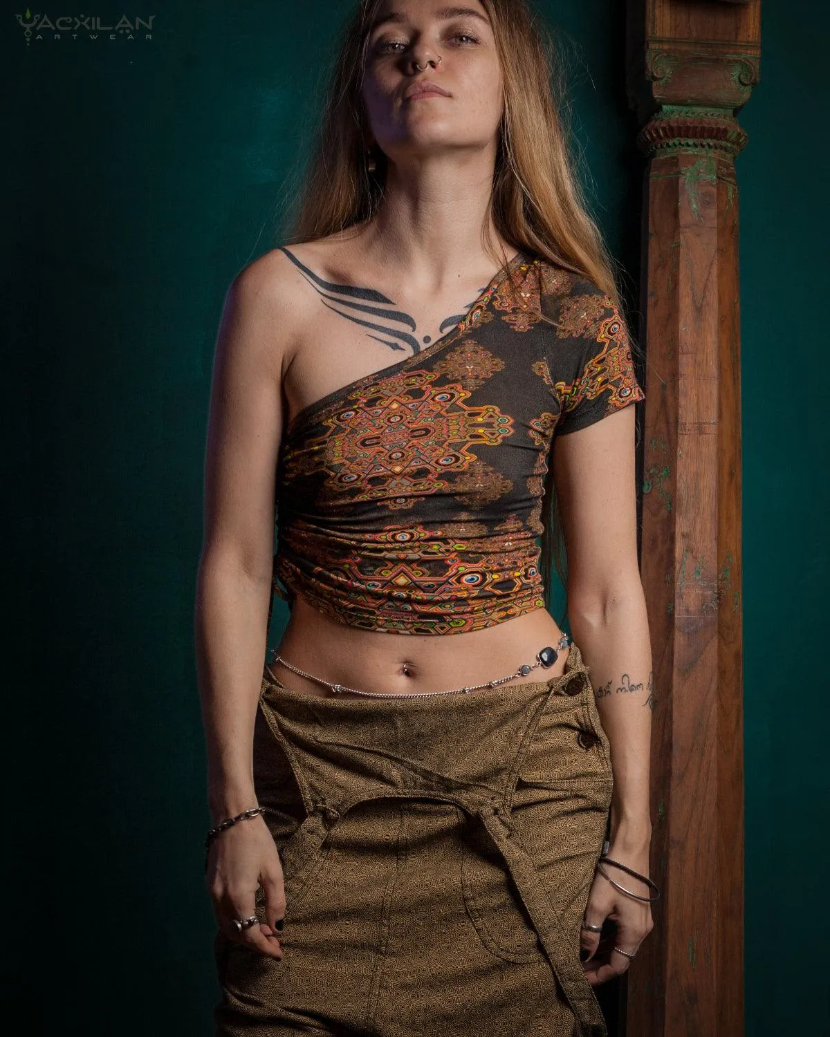 Overall Woman / Silk Slub - Yellow MAZATECH