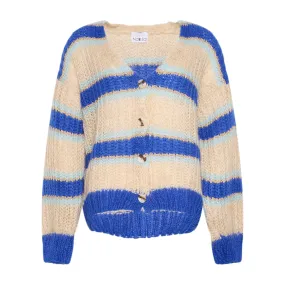 Pacific Knit Cardigan - Blue Mix