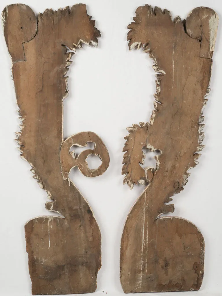 Pair of 18th-Century Spanish Boiserie Decorative Panels 50½"