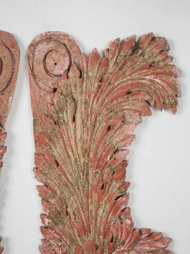 Pair of 18th-Century Spanish Boiserie Decorative Panels 50½"