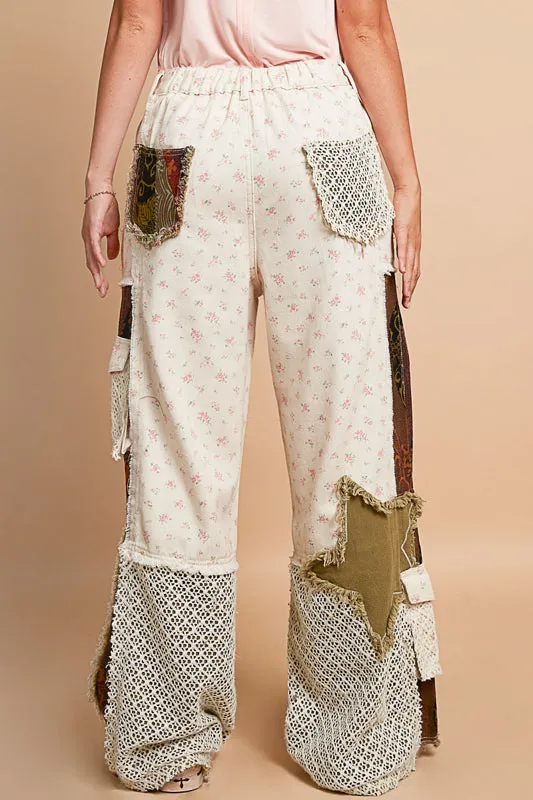 Patched Hobo Pants