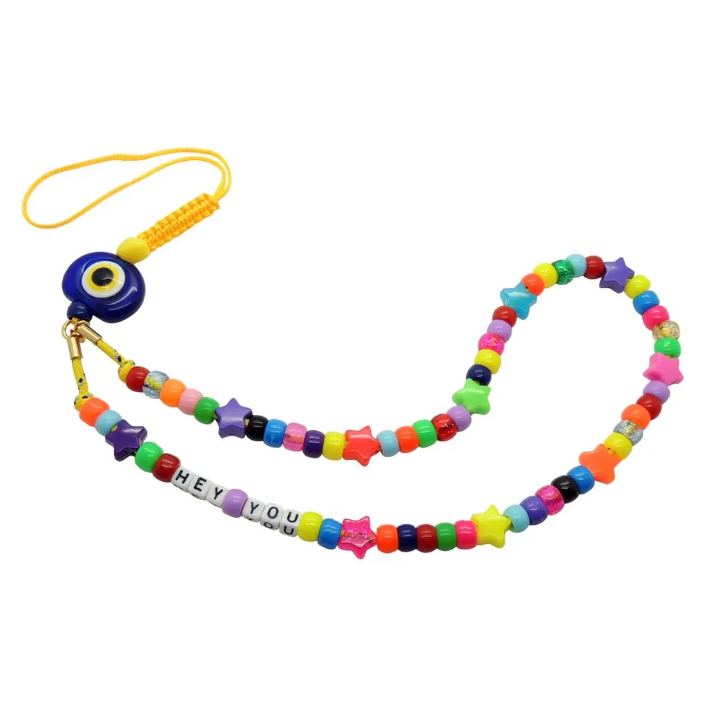 Personalised Star Charm Maxi Phone Strap