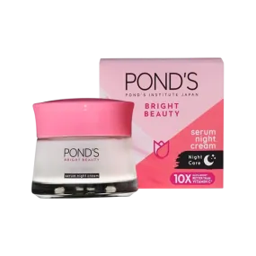 Ponds Bright Beauty Serum Night Cream 50g