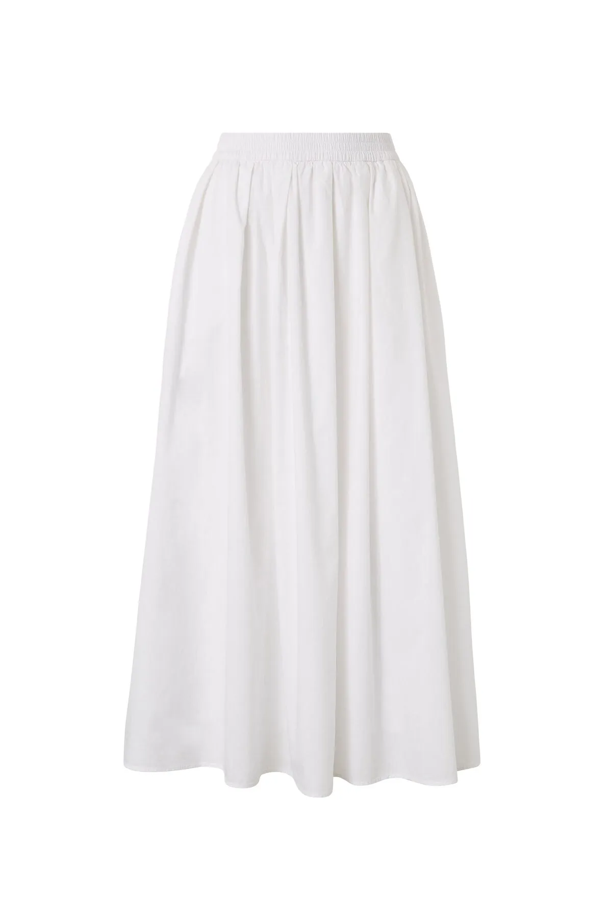 Poplin Maxi Skirt