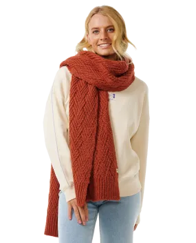 Premium Surf Scarf in Rust