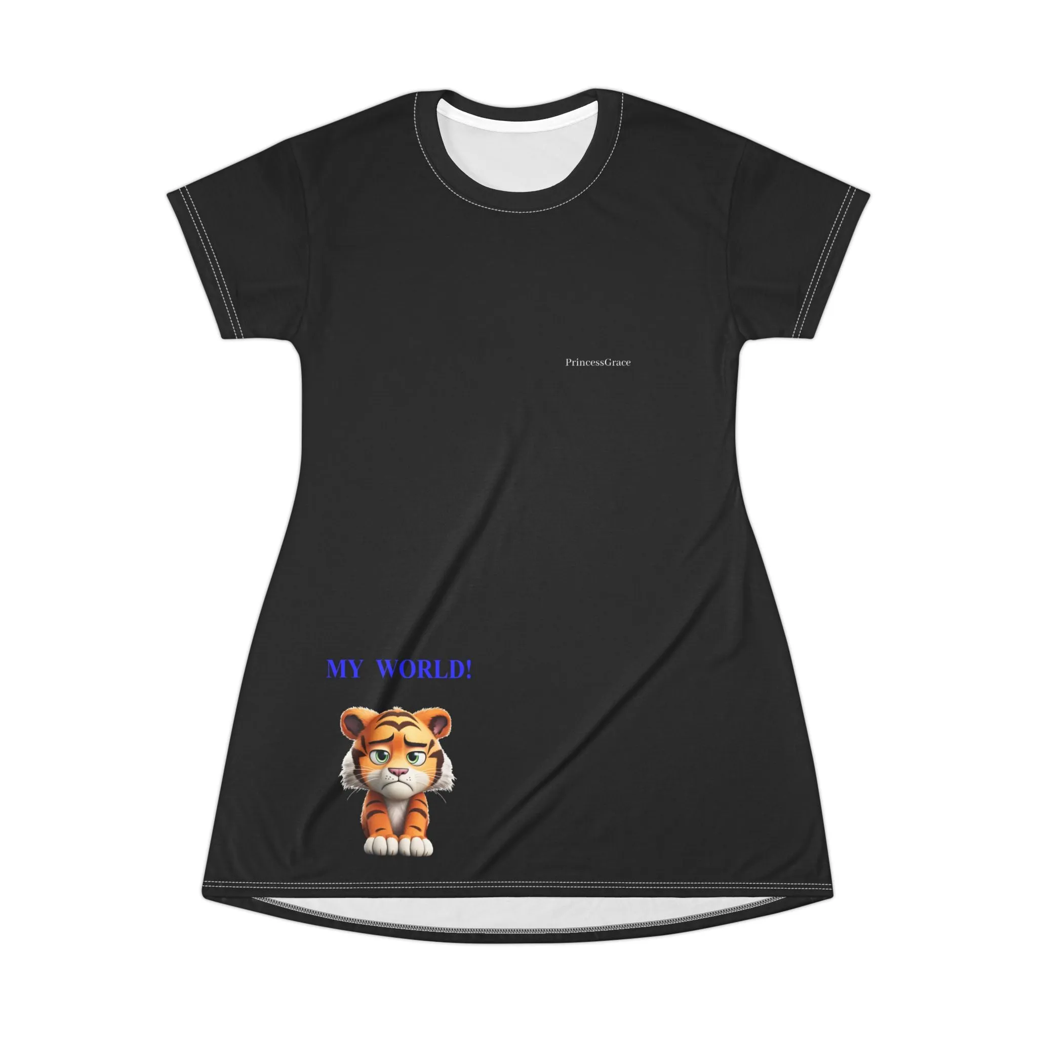 Princess Grace Survive  T-Shirt Dress