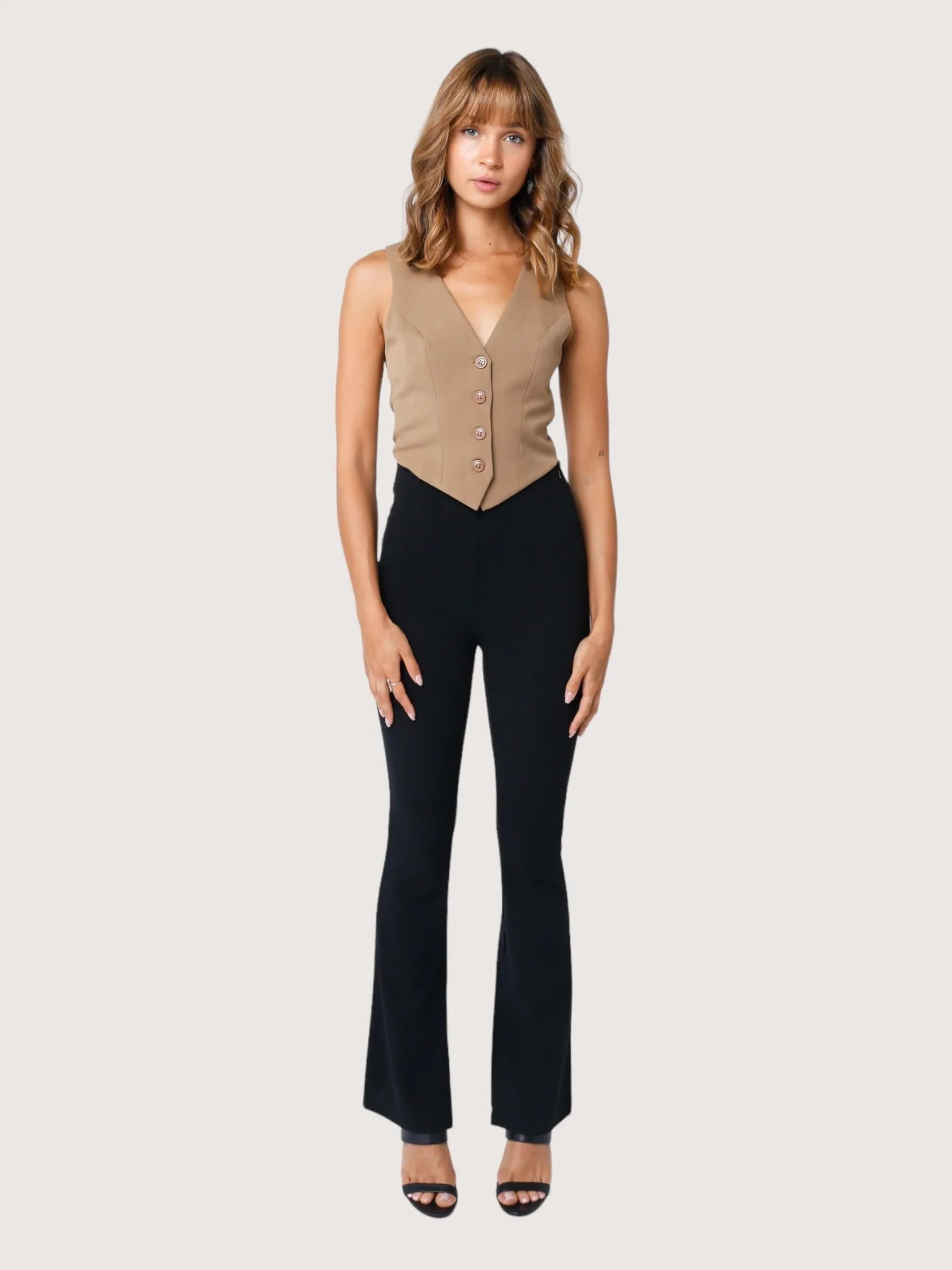 Pull On Flare Pant
