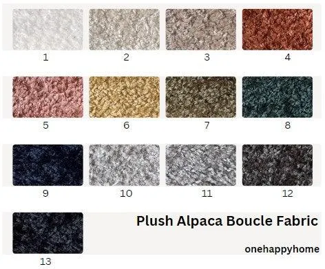 Pumpkin Boucle Sofa | BELLE
