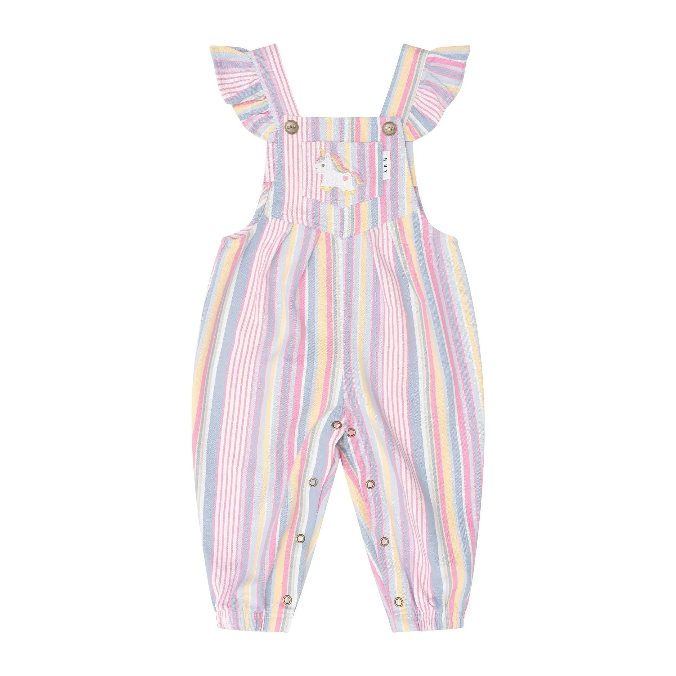 Rainbow Stripe Overall