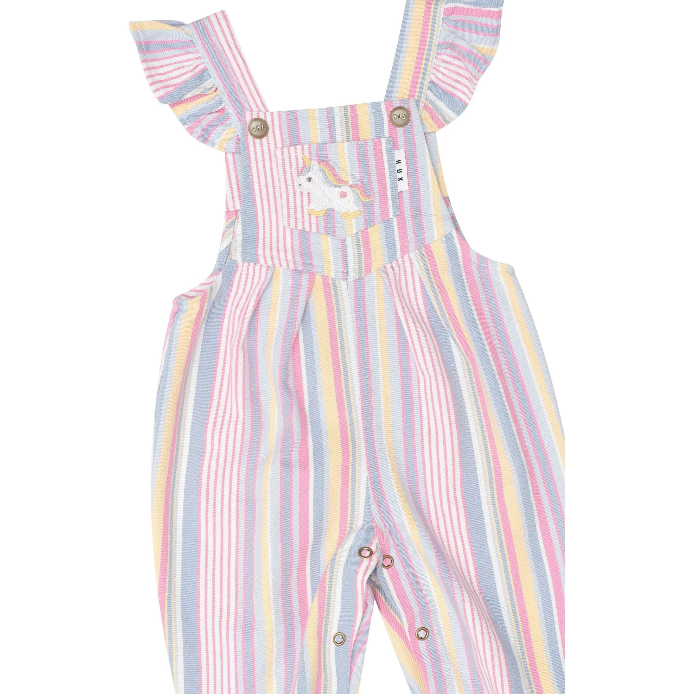 Rainbow Stripe Overall