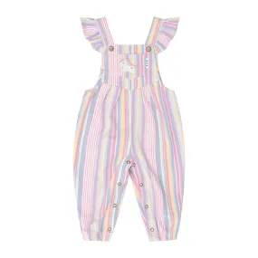 Rainbow Stripe Overall