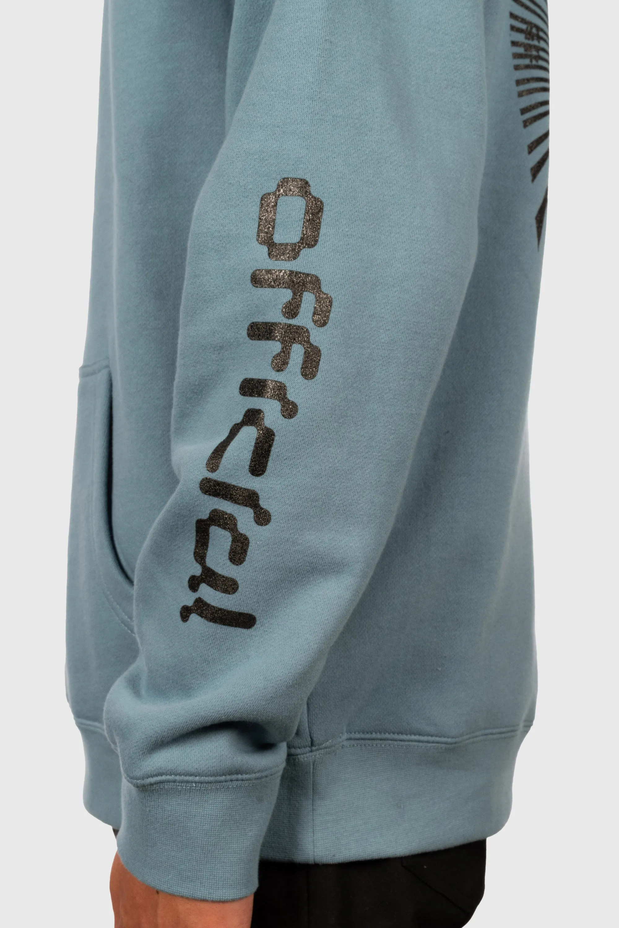 Reality Distortion Field Hooded Sweatshirt (Slate Blue)