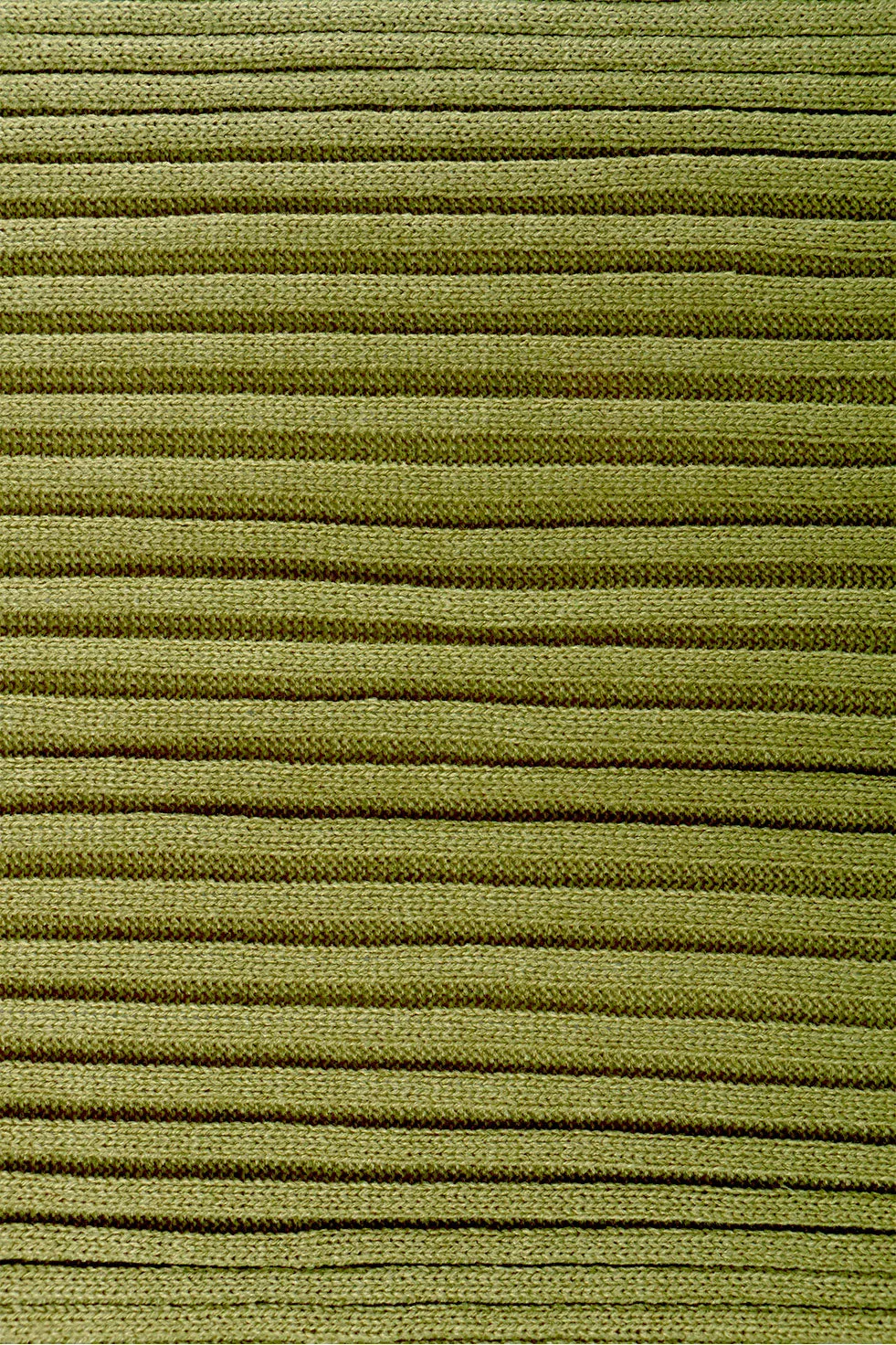 RIB NARROW KNIT SCARF