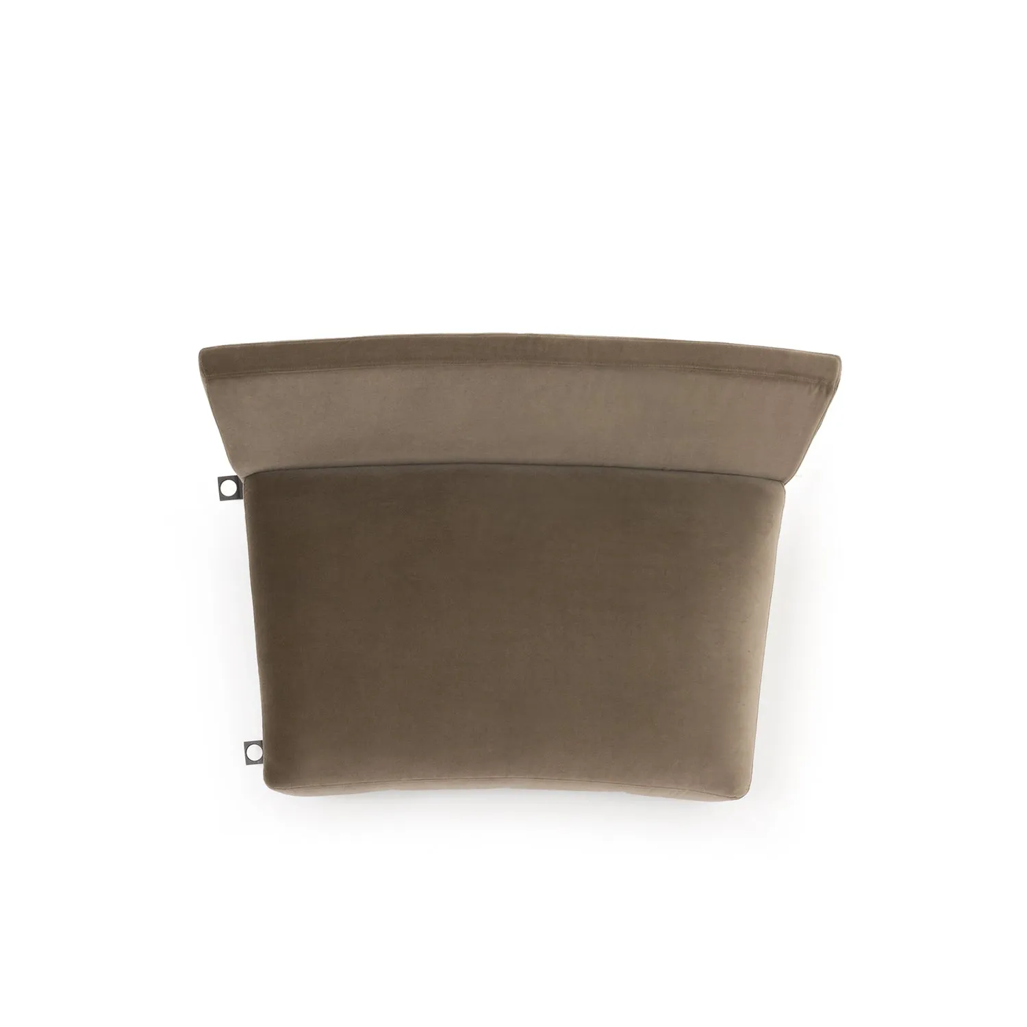 rolf benz | onda sofa | fabric silk grey 24.510   black oak legs