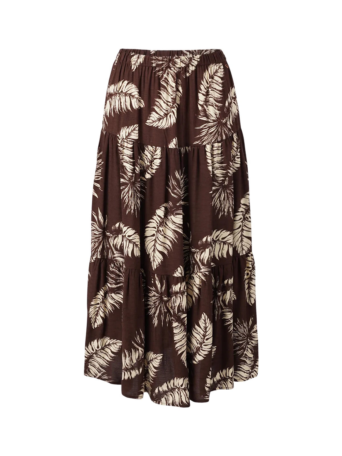 Romy-Palm Women Skirt | Brown