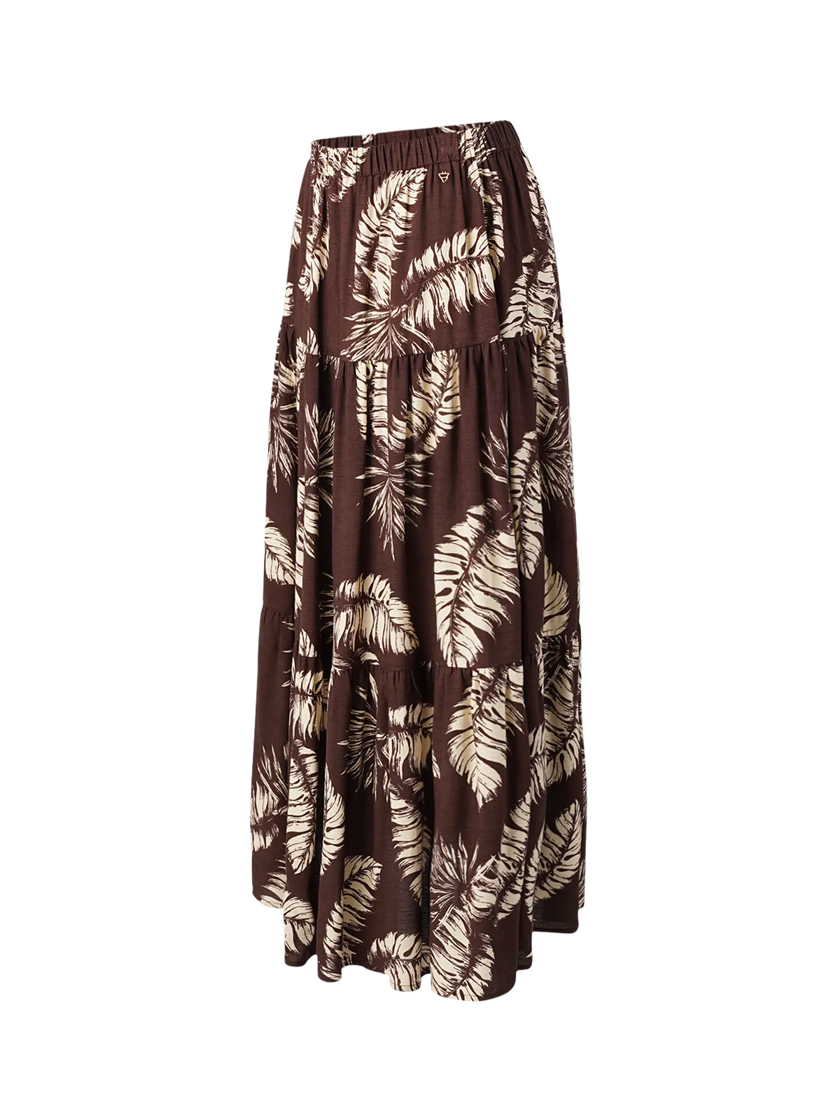 Romy-Palm Women Skirt | Brown
