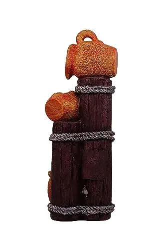 SEPBORN Earthenware Pot Rassi Water Fountain for Home Decor, 95 cm
